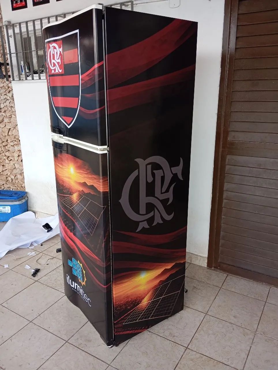 Geladeira Personalizada ( envelopamento adesivo ) - Foto 4