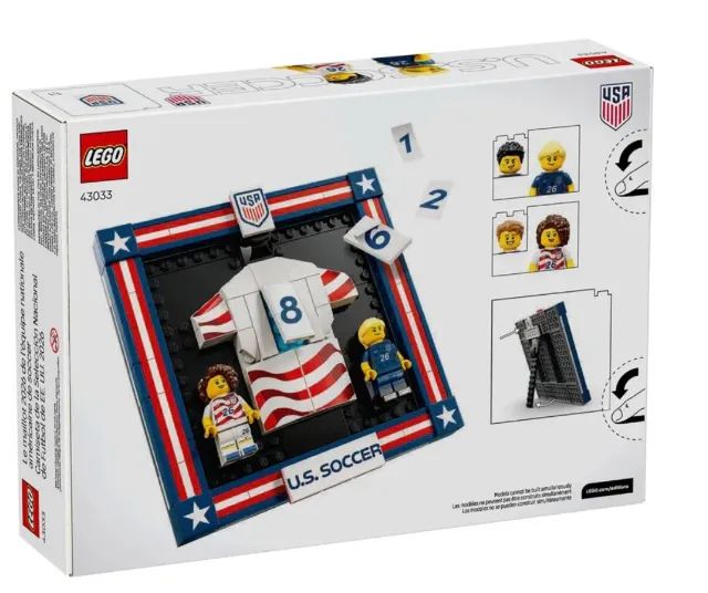 LEGO Editions - Camisa da Seleção Nacional dos EUA 2026 - Foto 3