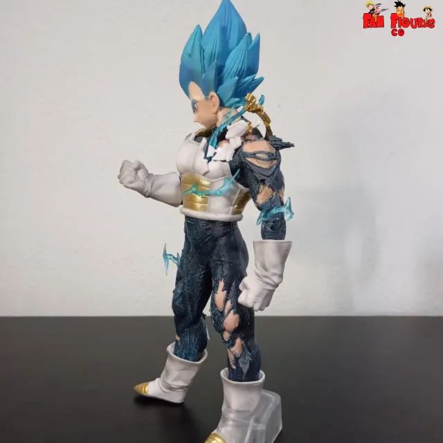 Vegeta SSJ Blue Action Figure - Envio Imediato - Foto 5