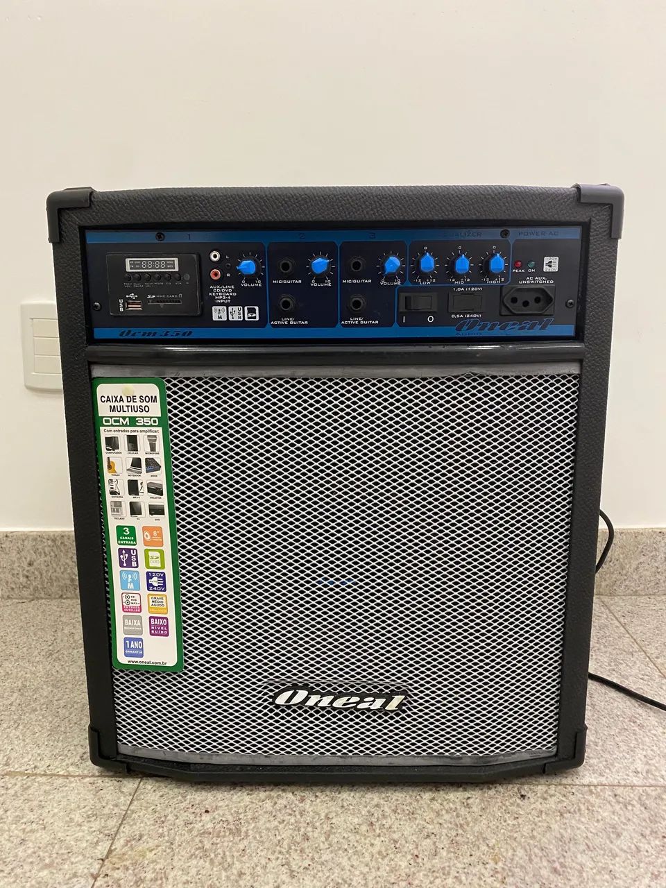 Caixa de som OCM 350 Oneal