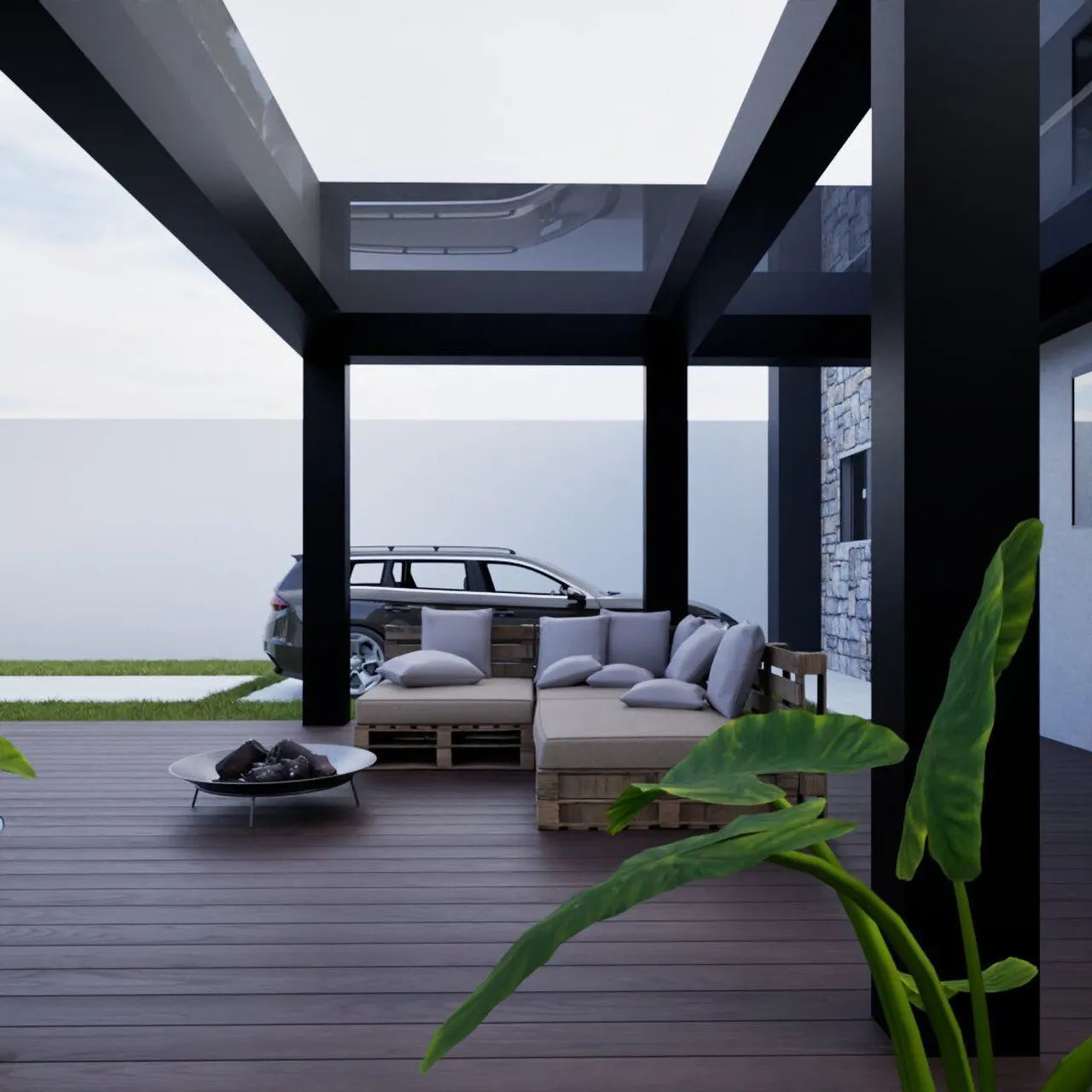 Casa com piscina em  condomínio  - Foto 2