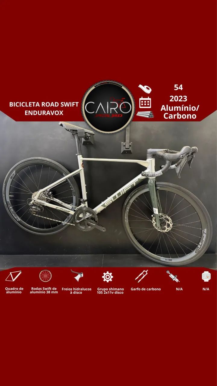 Bicicleta road Enduravox EVO usada
