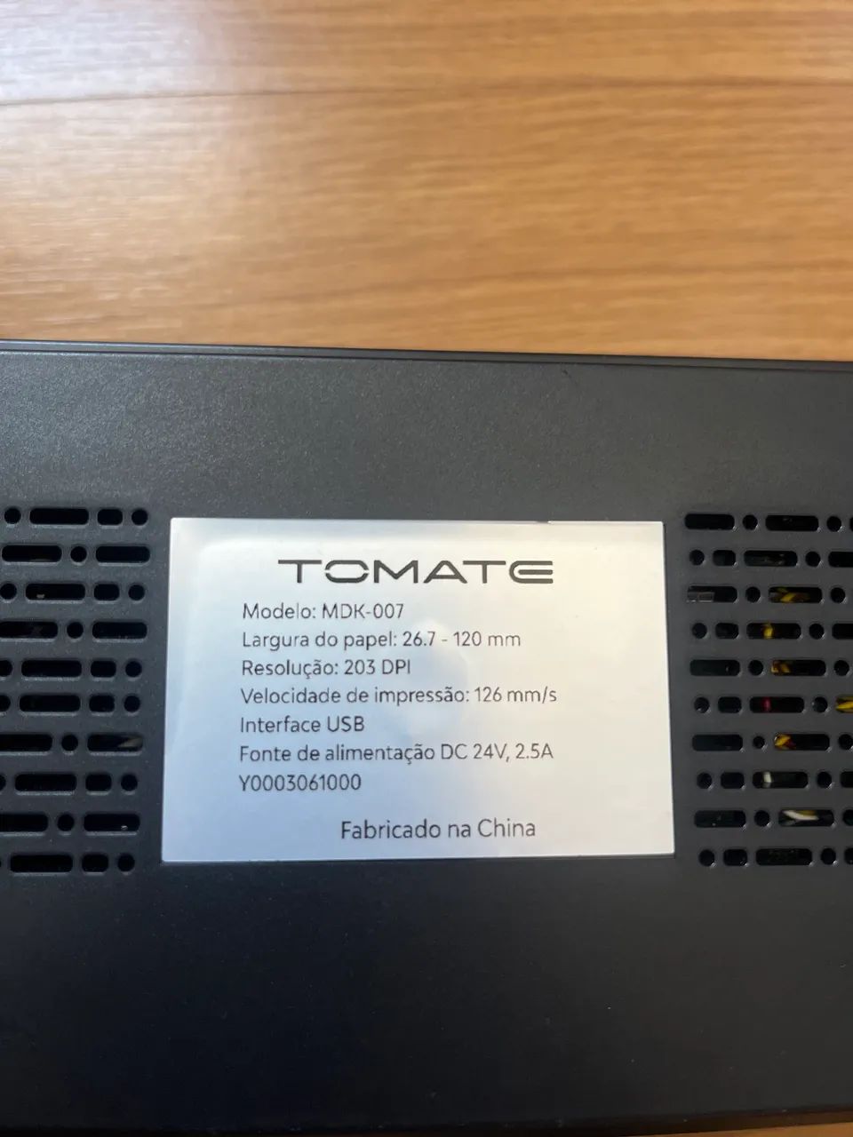 IMPRESSORA TÉRMICA TOMATE - Foto 2