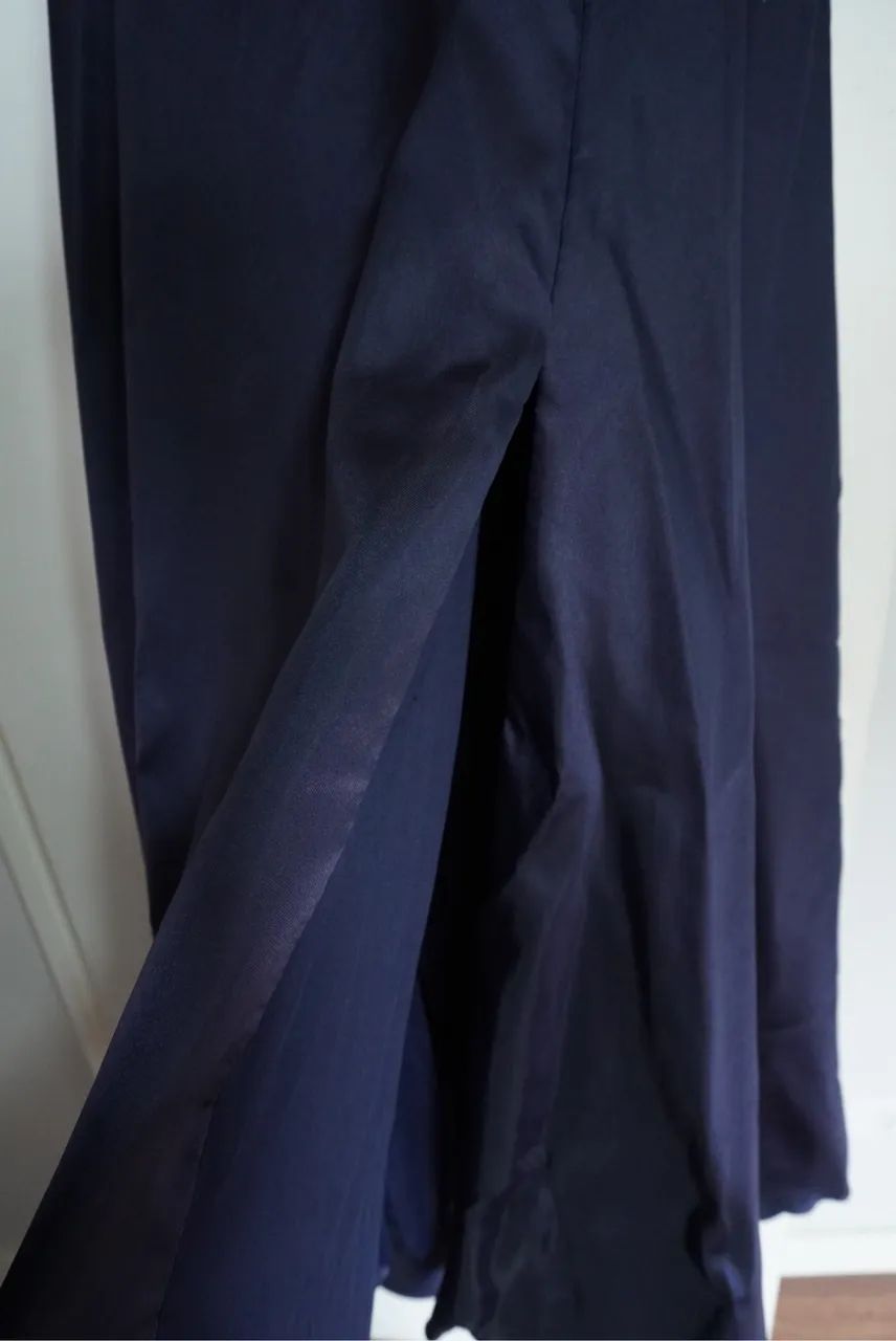 Vestido Longo Azul Marinho  - Foto 4