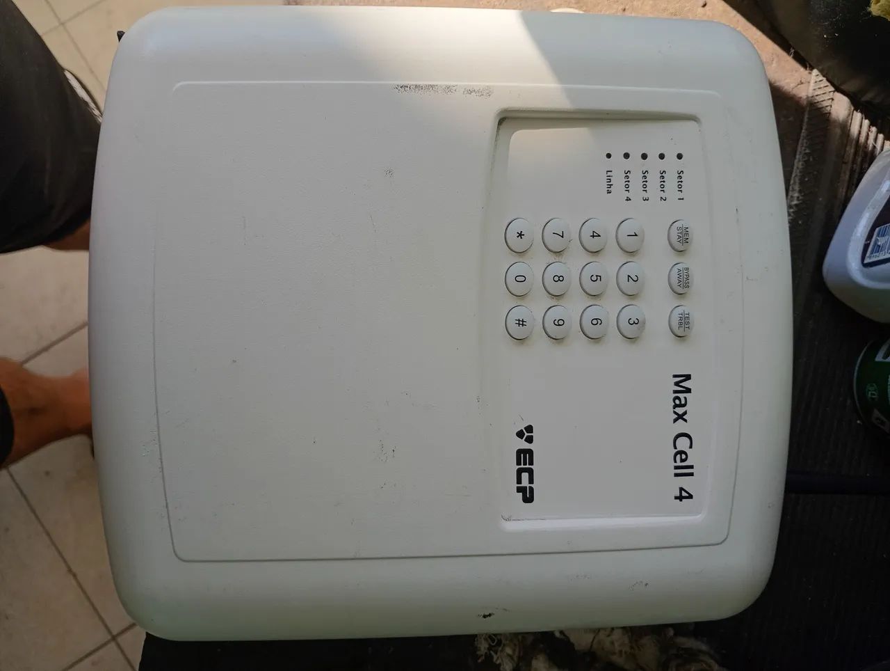Central de alarme com slote para chip 4g e sensores  - Foto 3