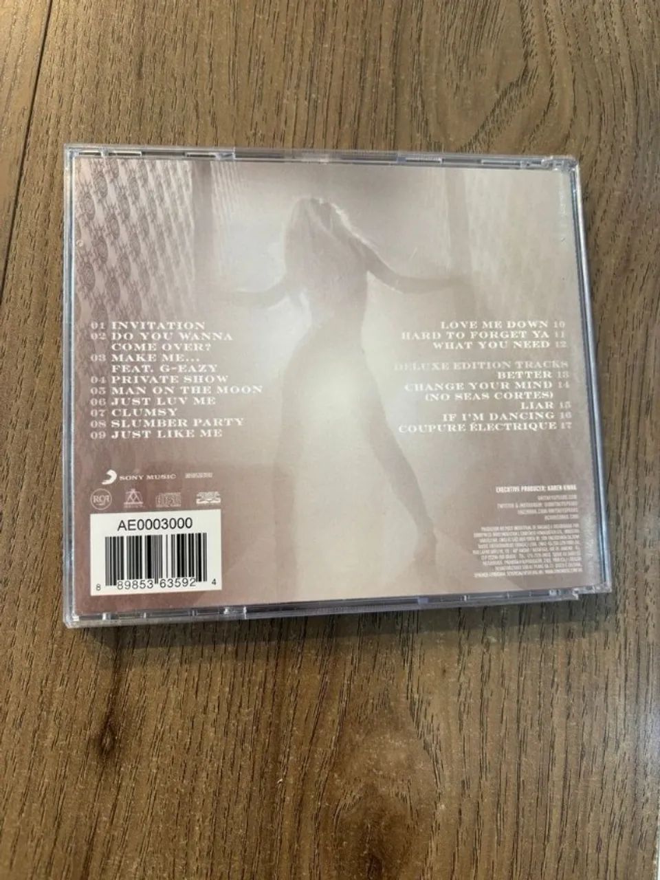 cd glory deluxe britney spears original (usado) - Foto 3