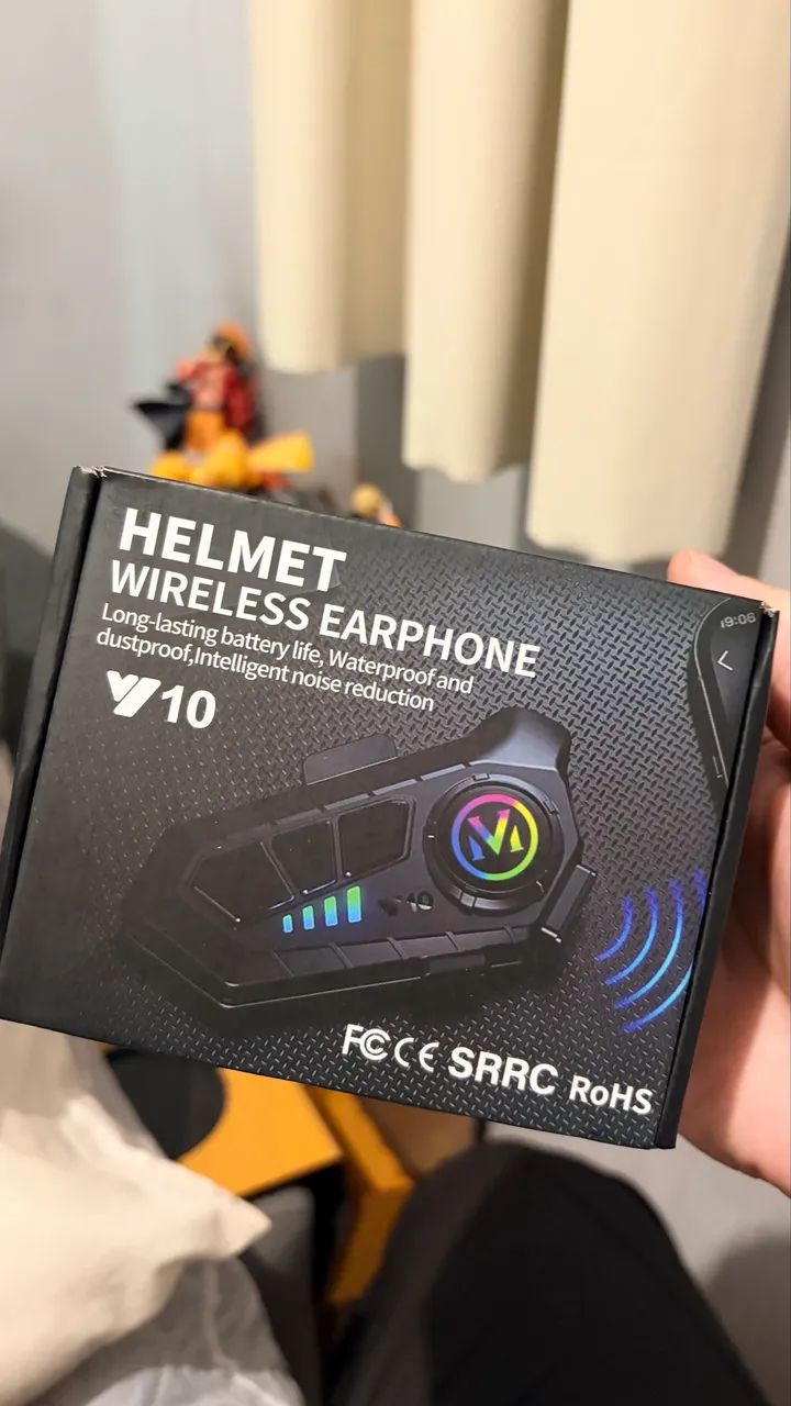 Fone De ouvido para capacete 