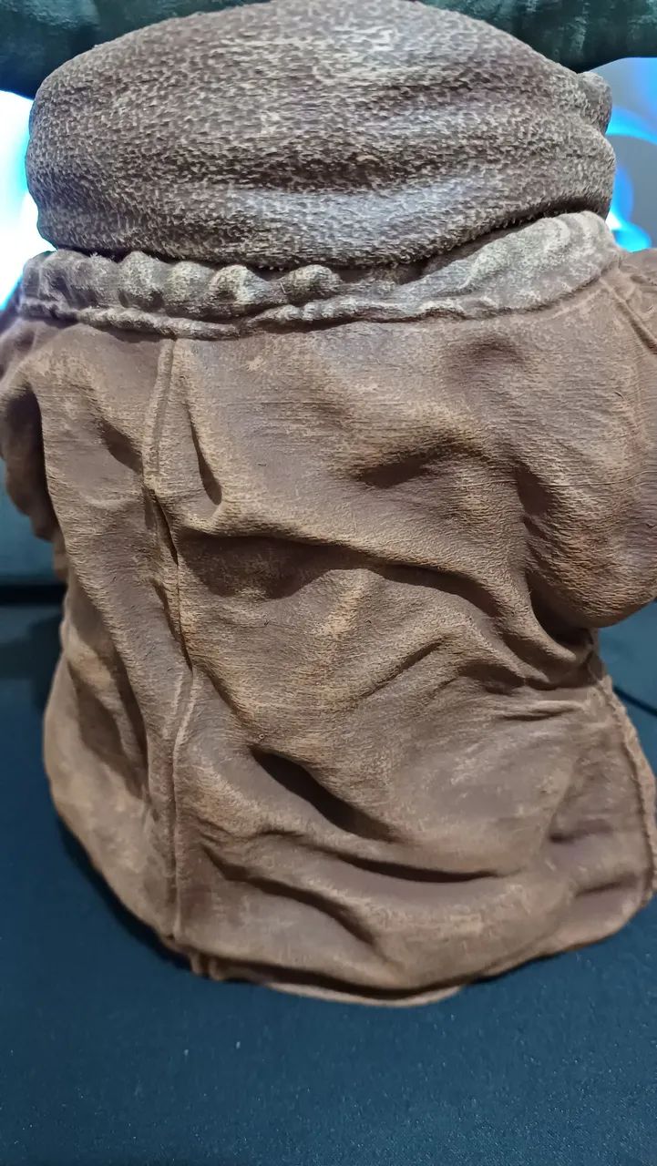 Grogu Impressão 3D E Pintura À Mão  - Foto 3