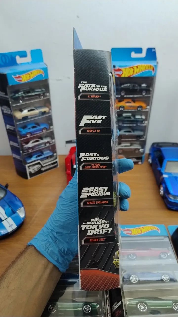 Hot Wheels 5-Pack Fast & Furious (Velozes e Furiosos) - Lacrado / Colecionador - Foto 2