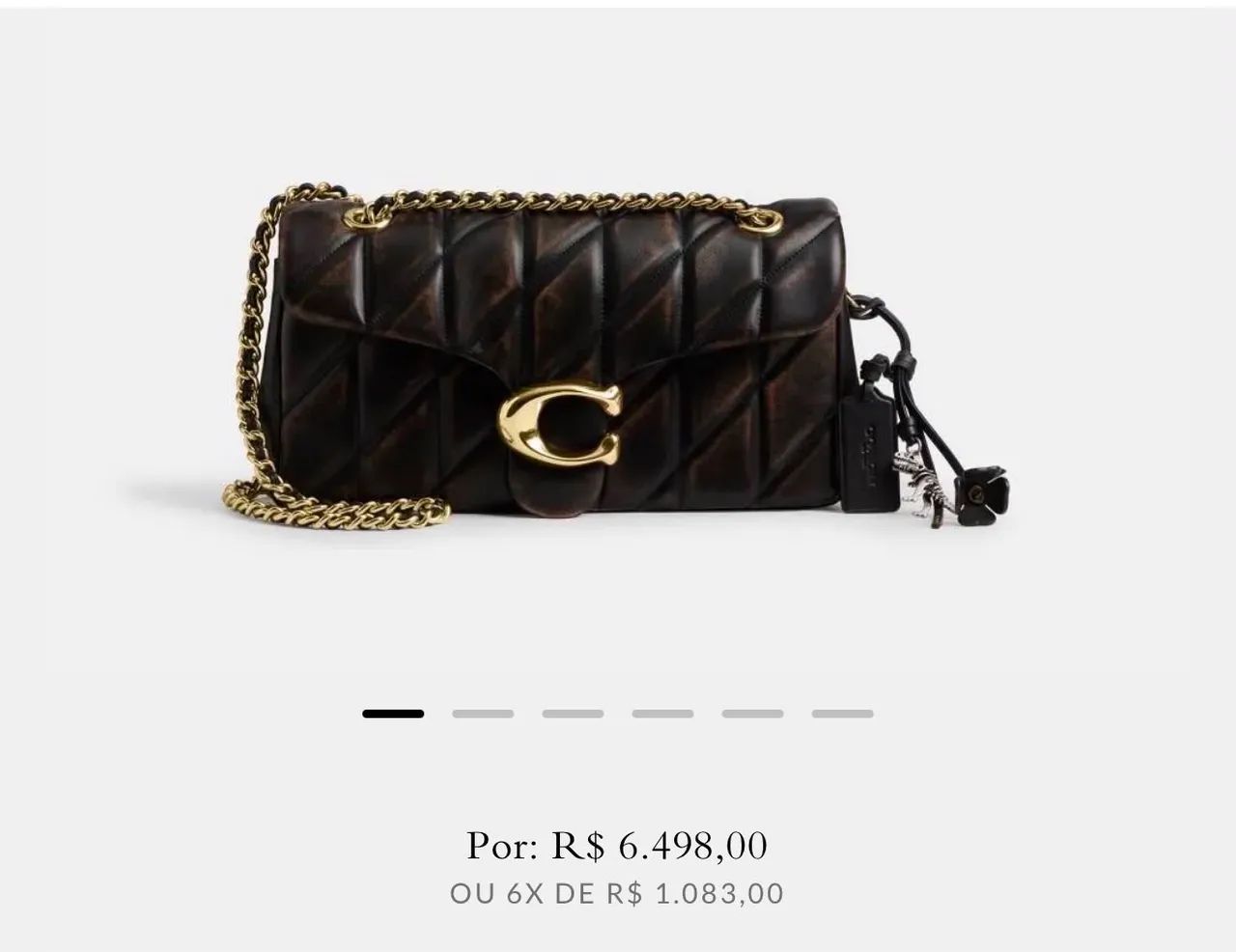 Bolsa coach Tabby shoulder 26 - Foto 2