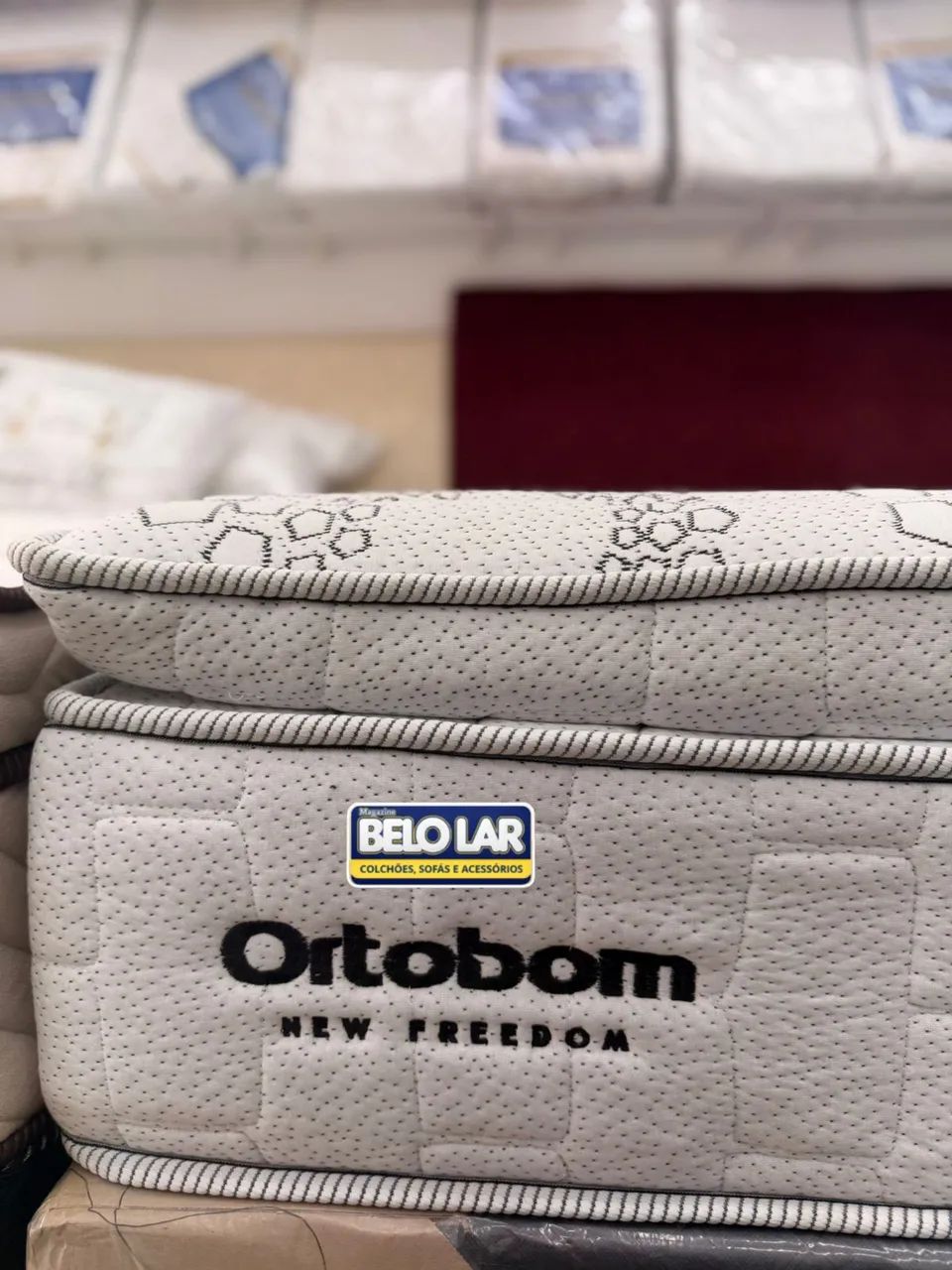 Colchão +Box New Freedom Ortobom Queen 