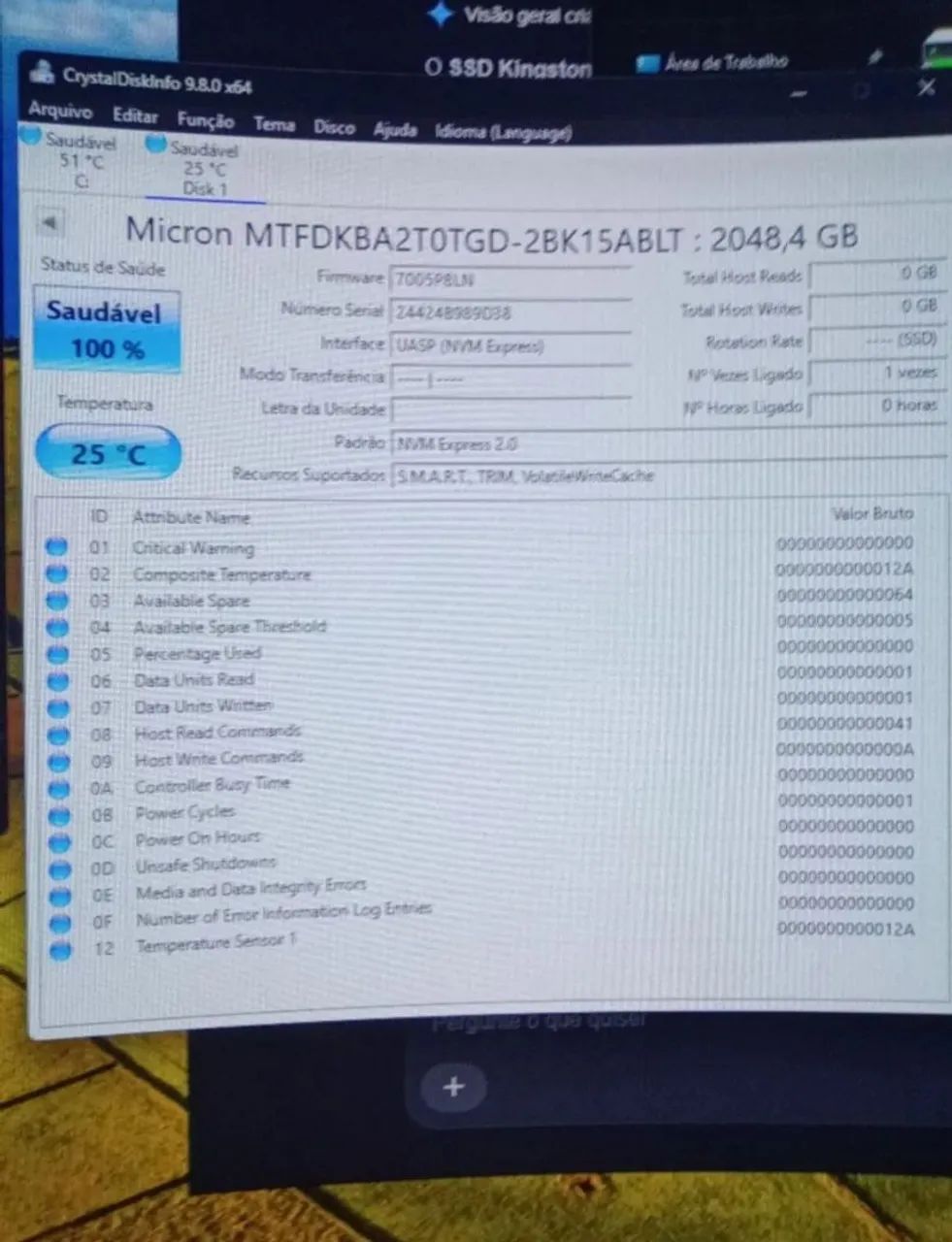 SSD nvme 2tb Micron - Foto 3