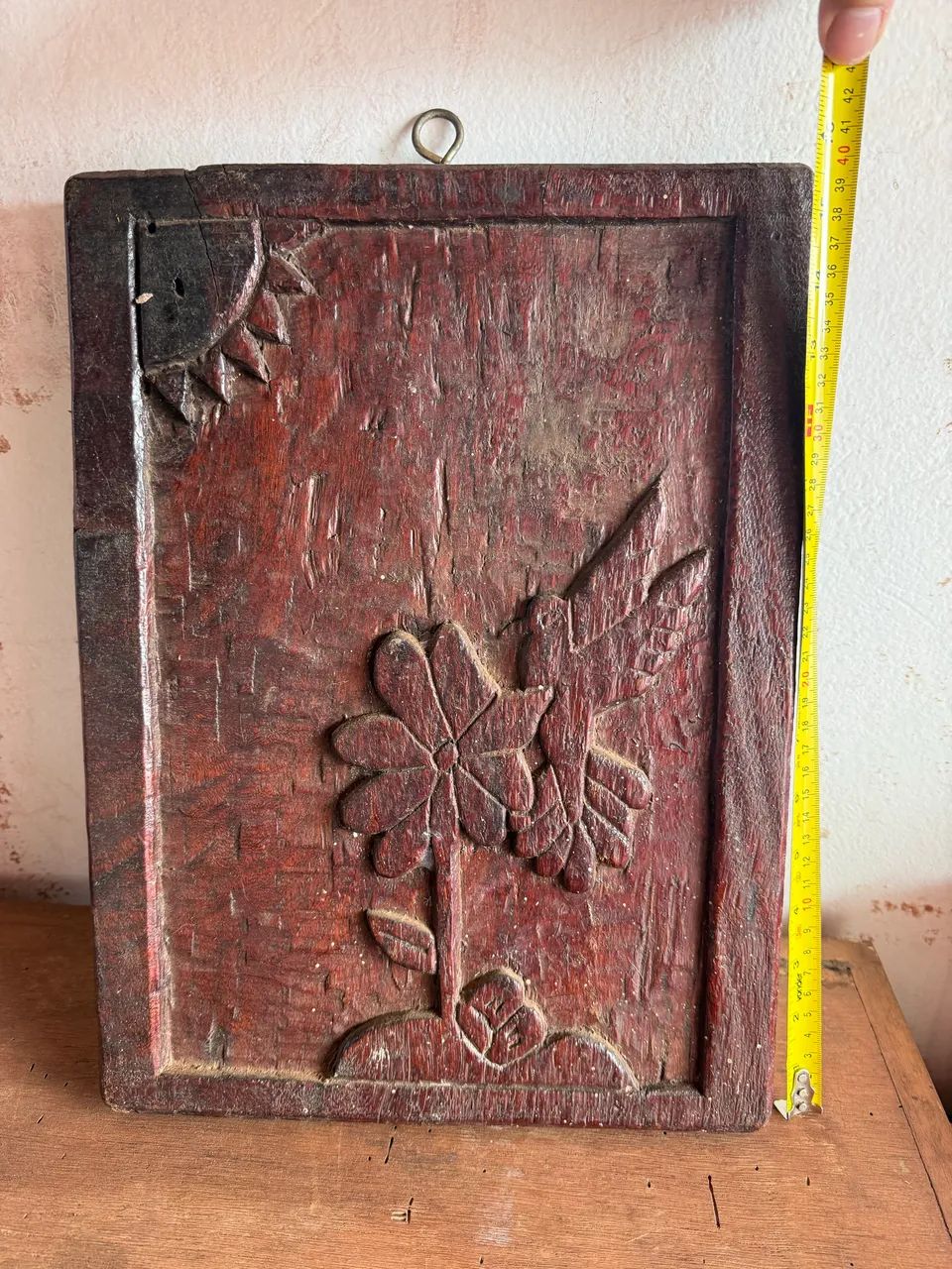 Quadro de madeira antigo vintage  - Foto 2