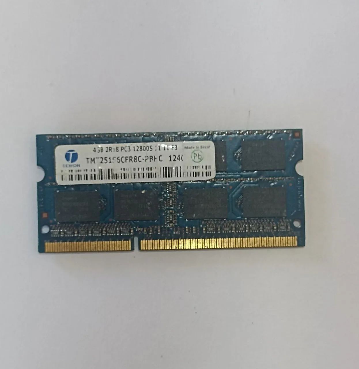 Memória TEIKON 4GB DDR3 notebook Dell HP