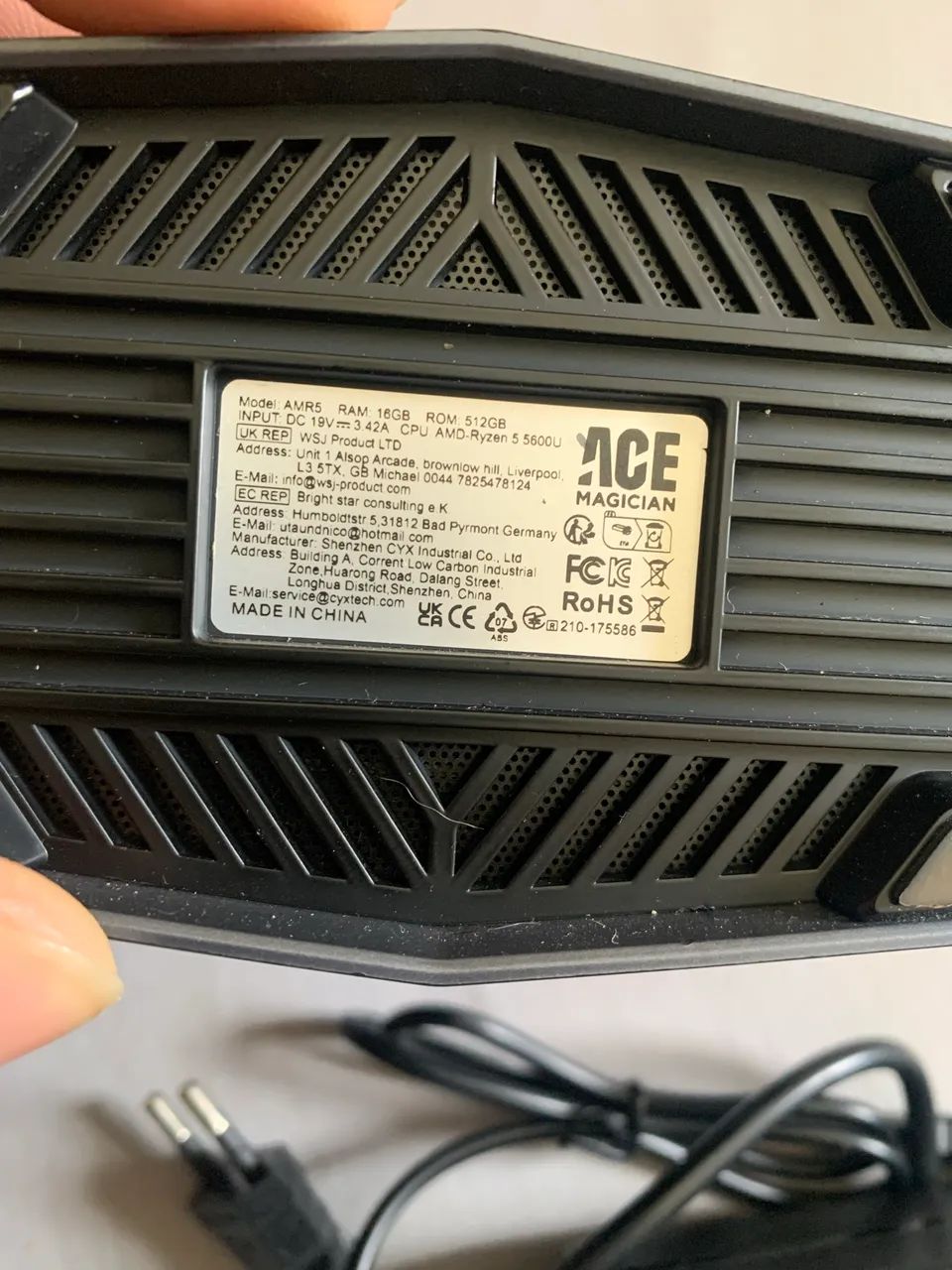 Mini pc AMr5 Acer Magician 16GB com Placa de vídeo  - Foto 5