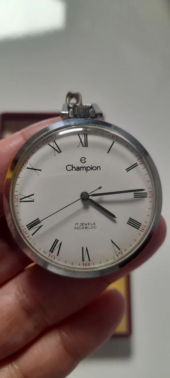 Relógio de bolso Champion