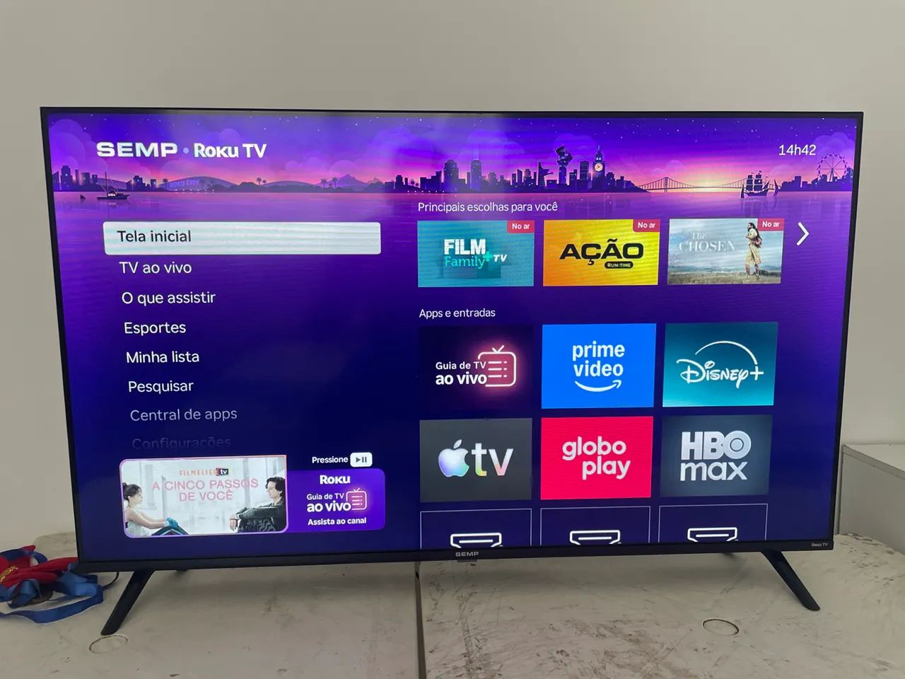 Vendo televisão 43 polegadas  - Foto 2