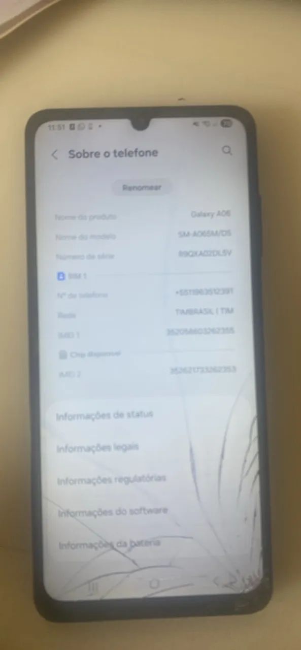 Celular Samsung A6