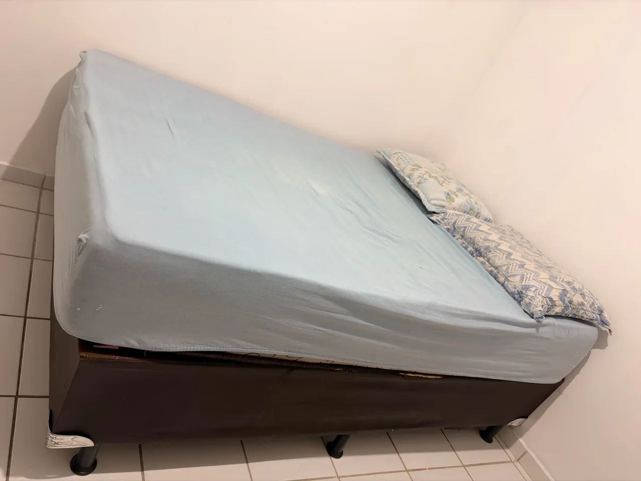 Cama casal com box e colchão  - Foto 4