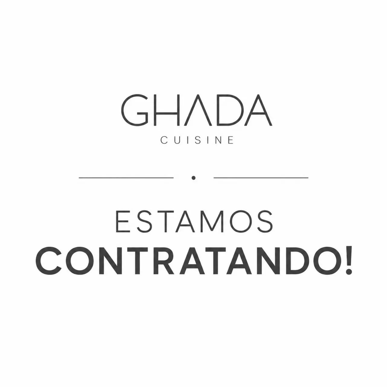 ESTAMOS CONTRATANDO!