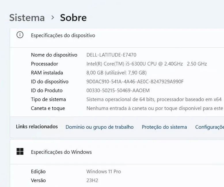 Notebook DELL i5 vPro/ SSD NVME - Foto 5