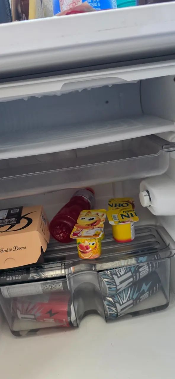 Frigobar Consul 76L Branco com Gaveta Multiuso - Foto 4