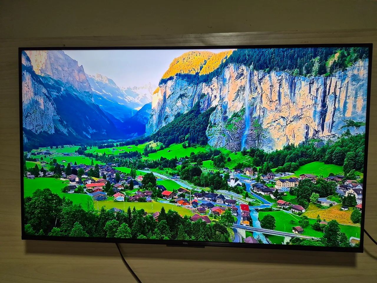 Tv tcl 4k 43 polegadas com hdr. 