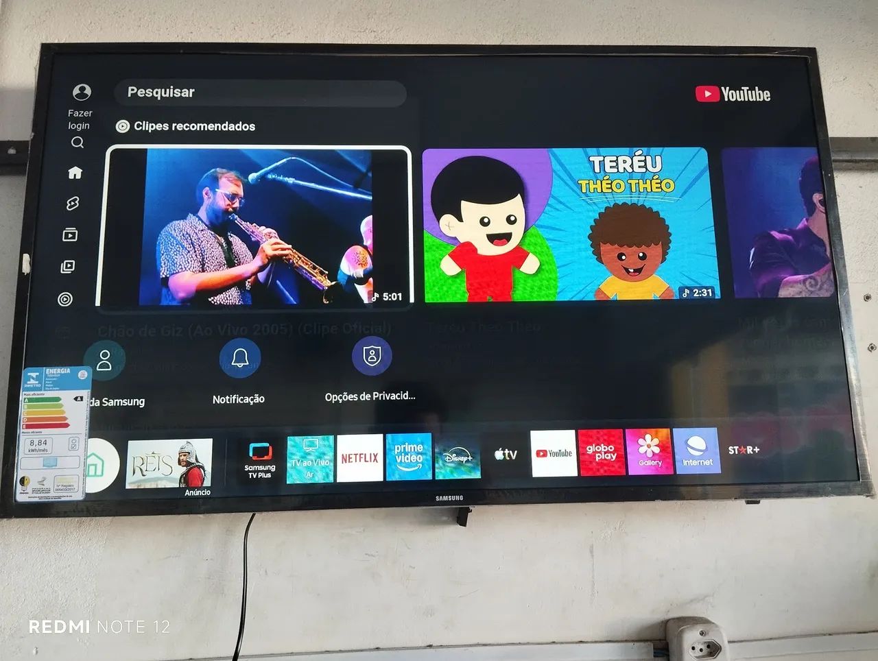 Tv Samsung 43 polegada semi-nova pra vender 