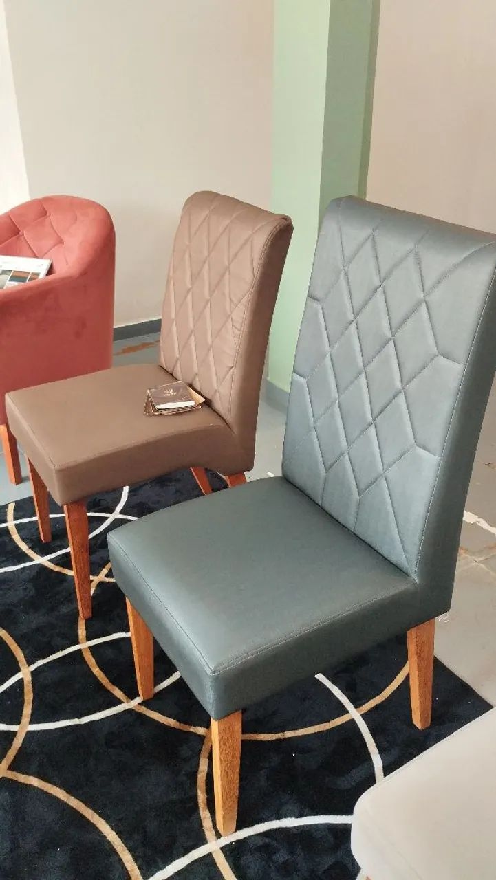 CADEIRAS ELEGANTES PARA SALA DE JANTAR - Foto 4