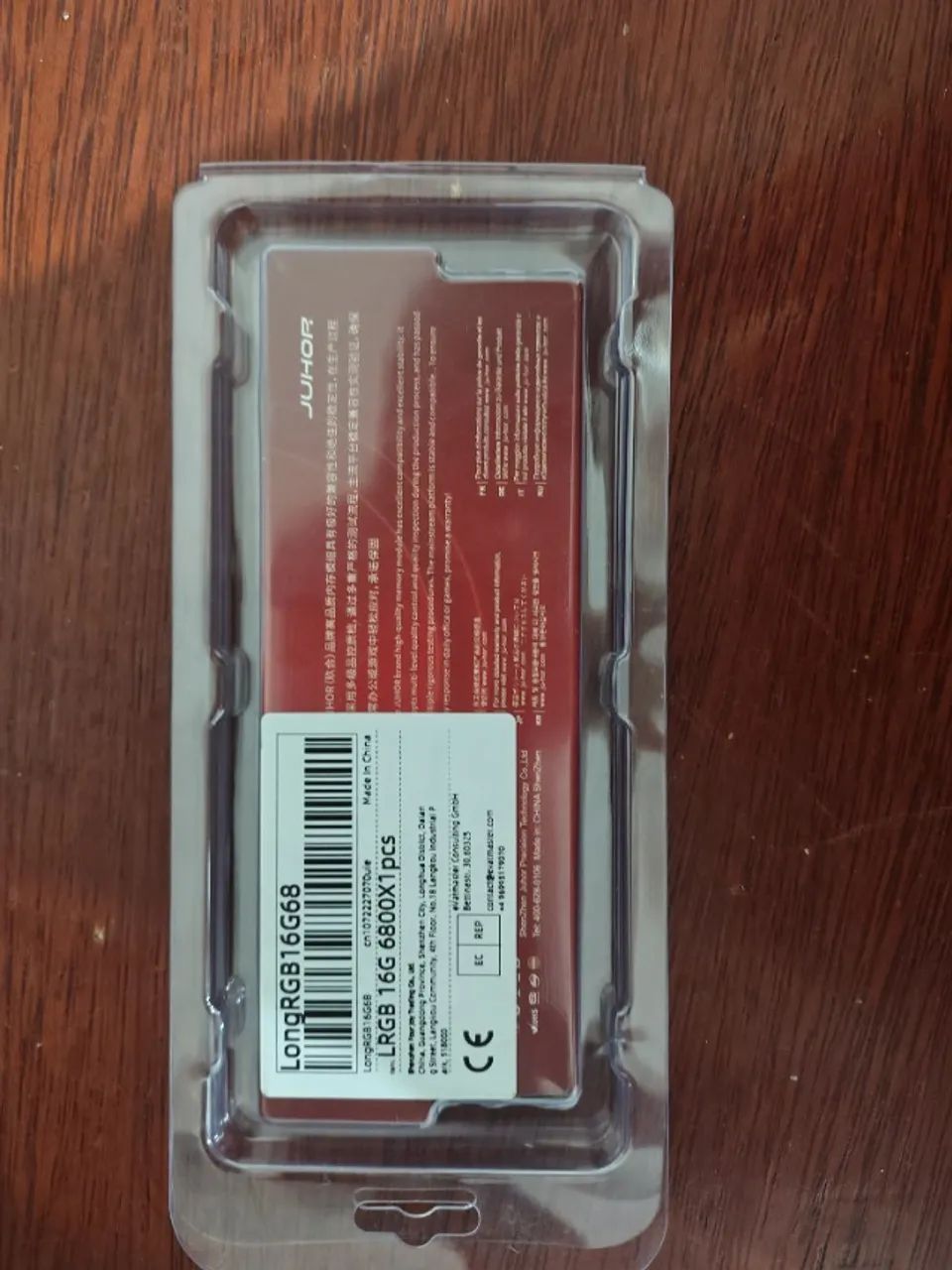 Memória ram DDR 5 16gb 6800Mhz Juhor Lacrada, nova - Foto 2