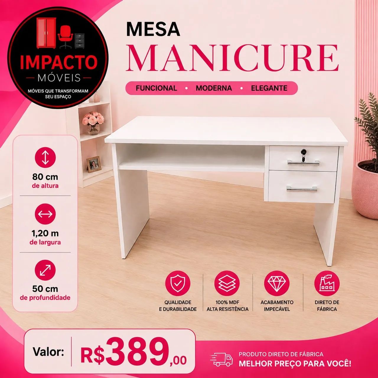Mesas manicure
