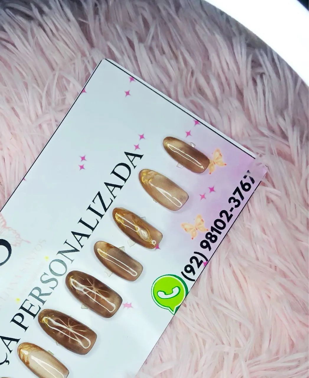 POSTIÇA PERSONALIZADA~SOB ENCOMENDA