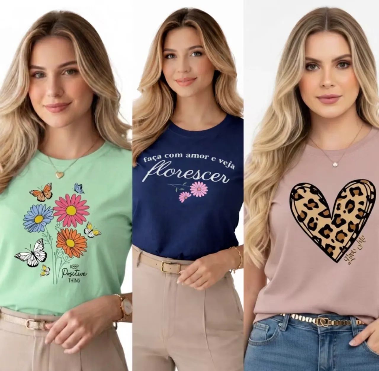 KIT DE BLUSINHAS FEMININAS - Foto 2