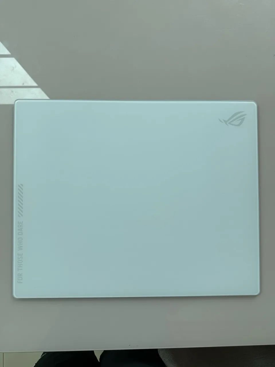 Mousepad ASUS ROG Moonstone Ace L Glass Moonlight White