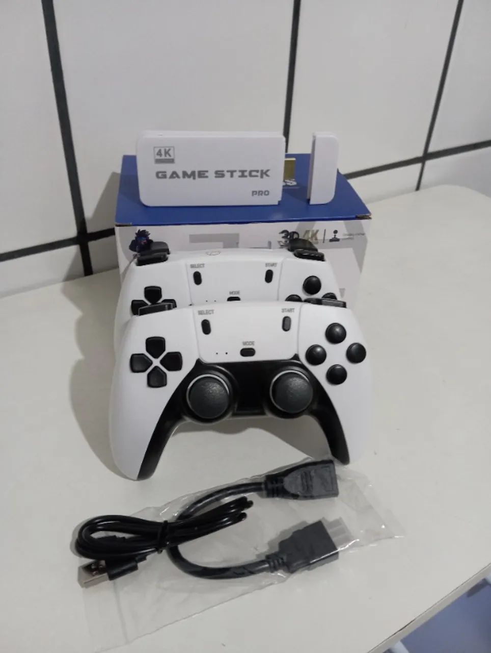 Nintendo Retrô M15 (Fácil de Jogar na sua TV com 20Mil Jogos) 02 Controles Sem Fio Lacrado - Foto 5