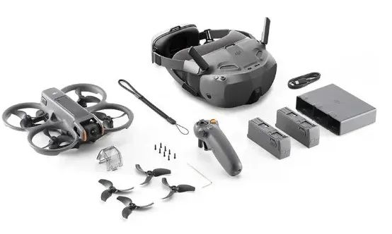 Dji Avata 2 fly smart combo (3 baterias c/ goggles N3 1 ano de garantia  - Foto 2