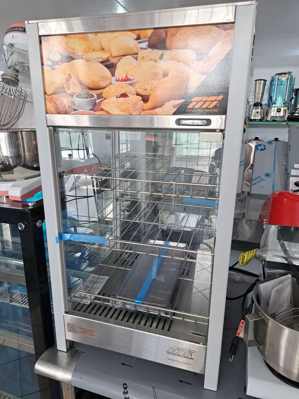 Ac estufa Titã com vapor e display 