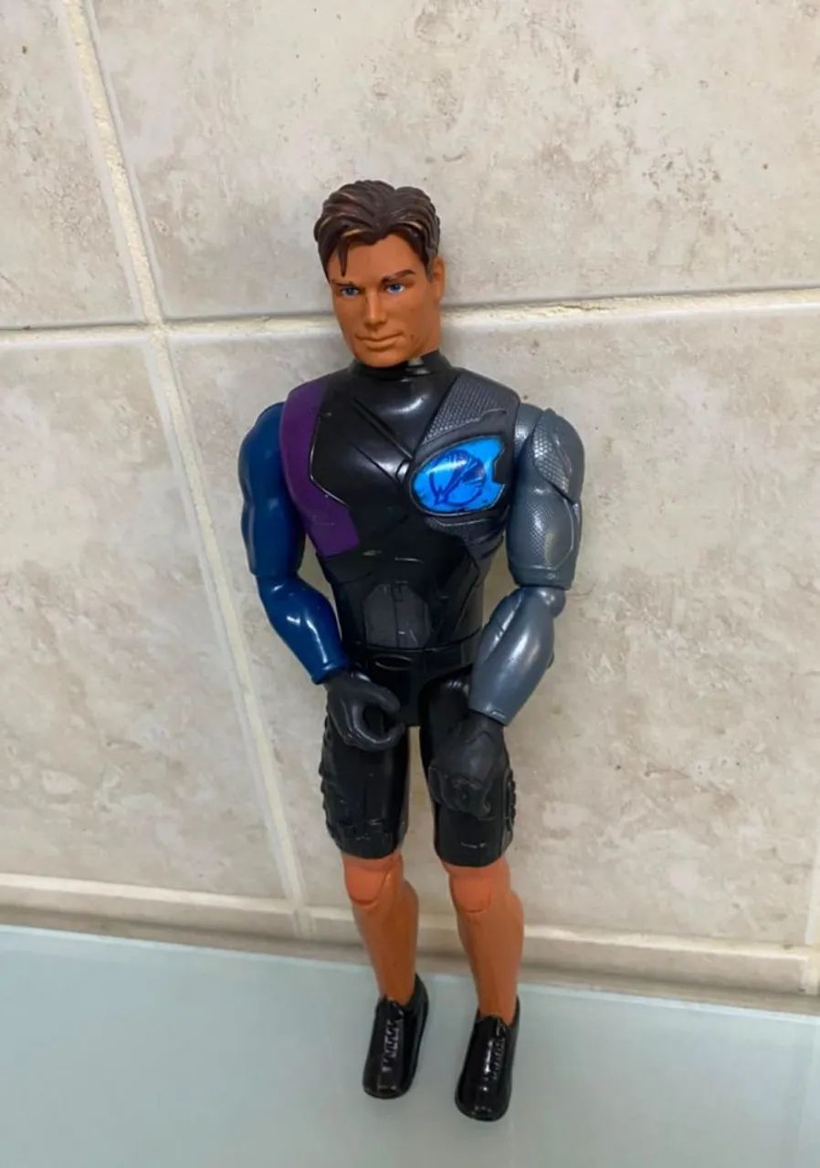 Boneco Max Steel Tirolesa