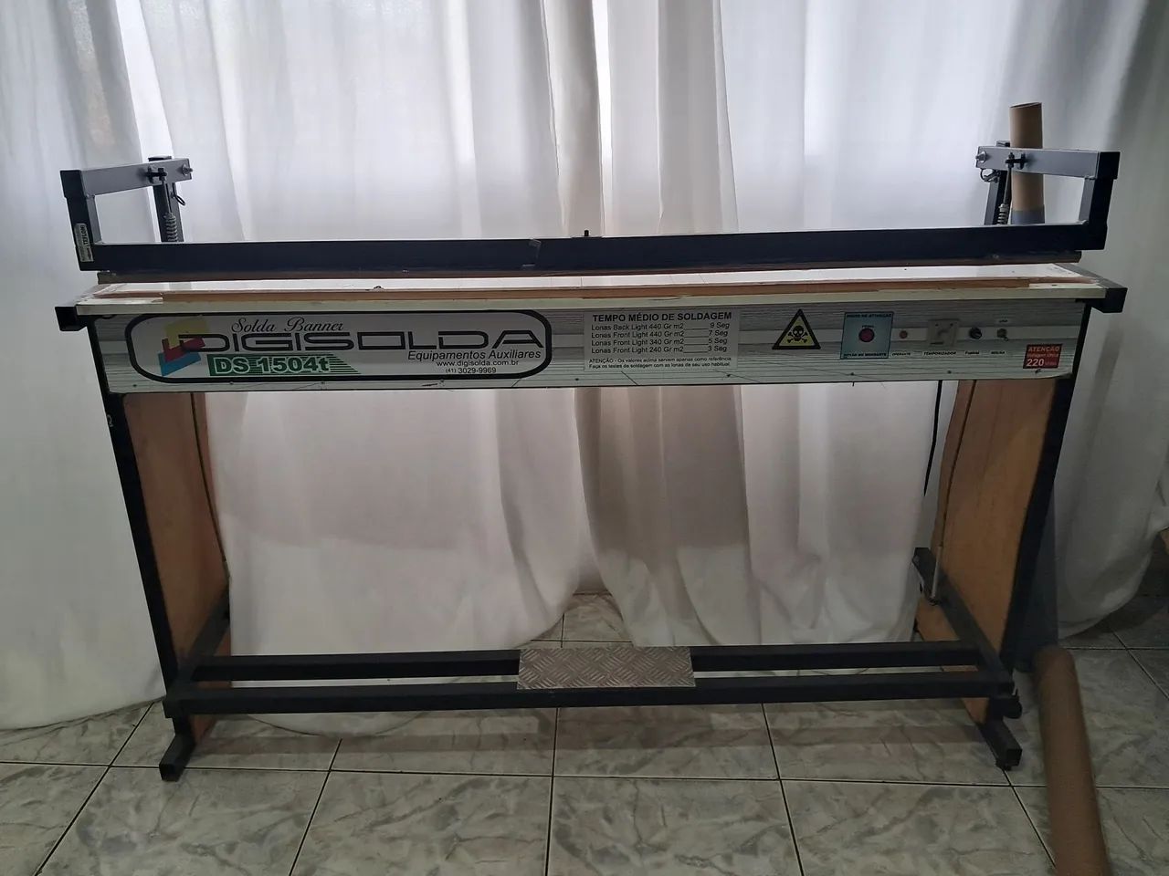 Impressora Digital Plooter Visutec S1800 + No break + Solda Banner Digisolda DS1504t  - Foto 6