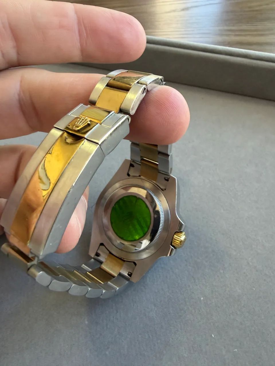 Rolex Submariner 41mm Ouro e aço - Foto 2