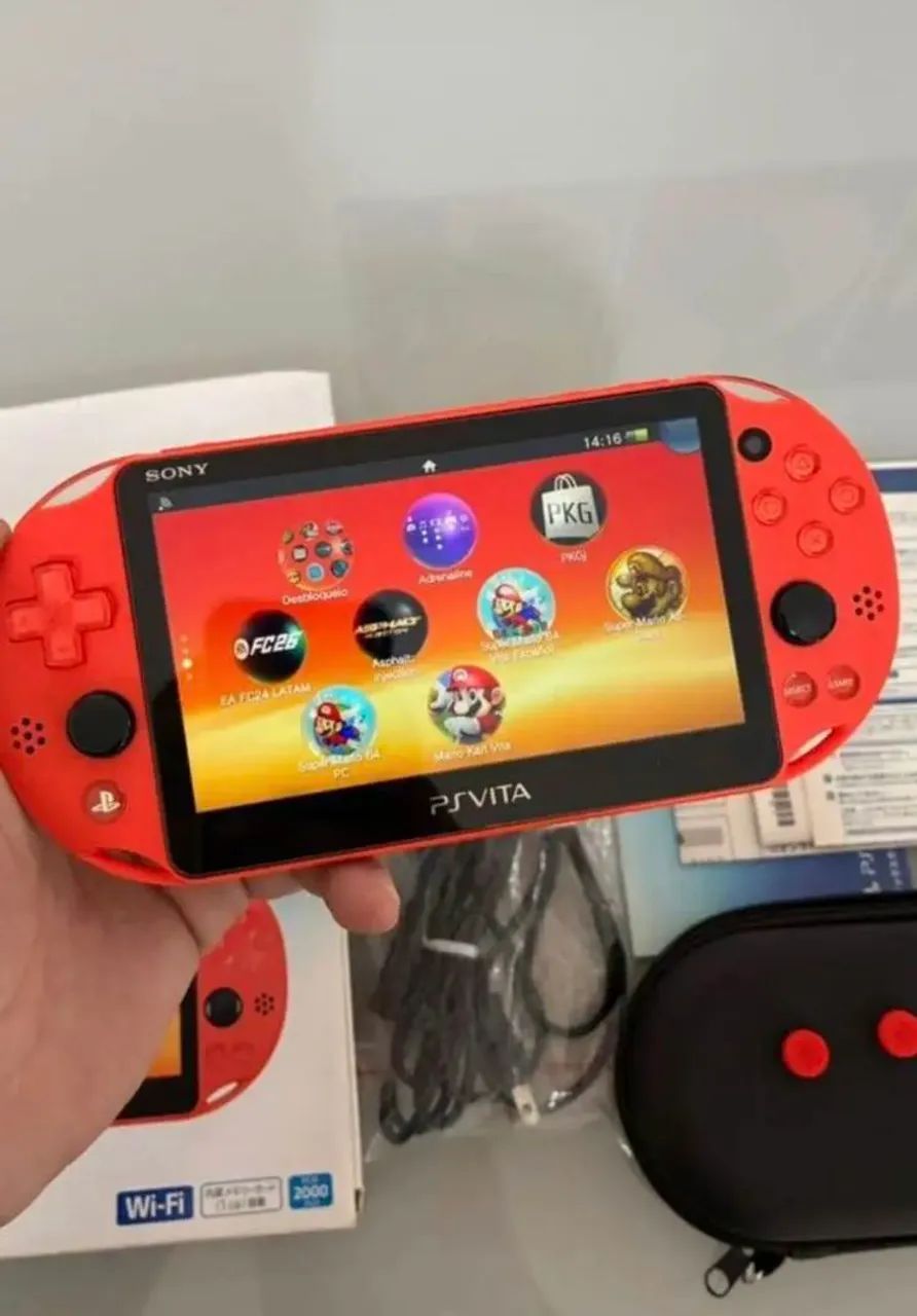 Psvita Orange impecavel