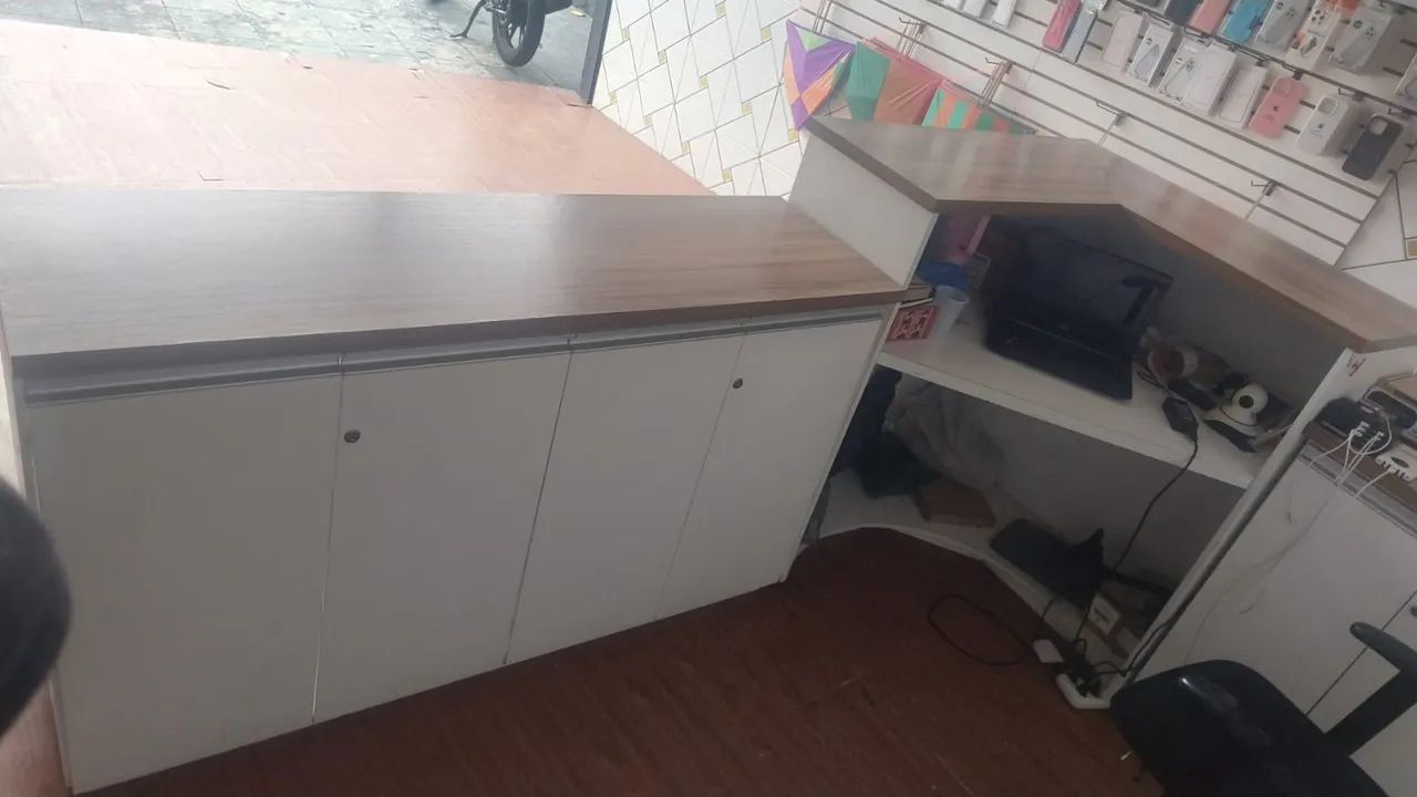 Balcão 3 partes em L para diversas lojas - Foto 3