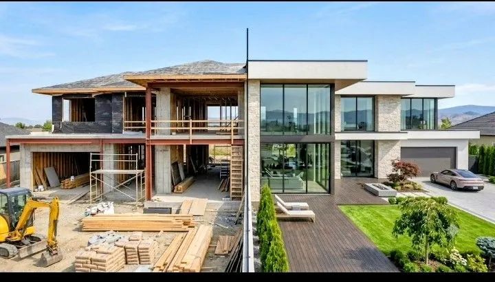 Construção de casas e sobrados 