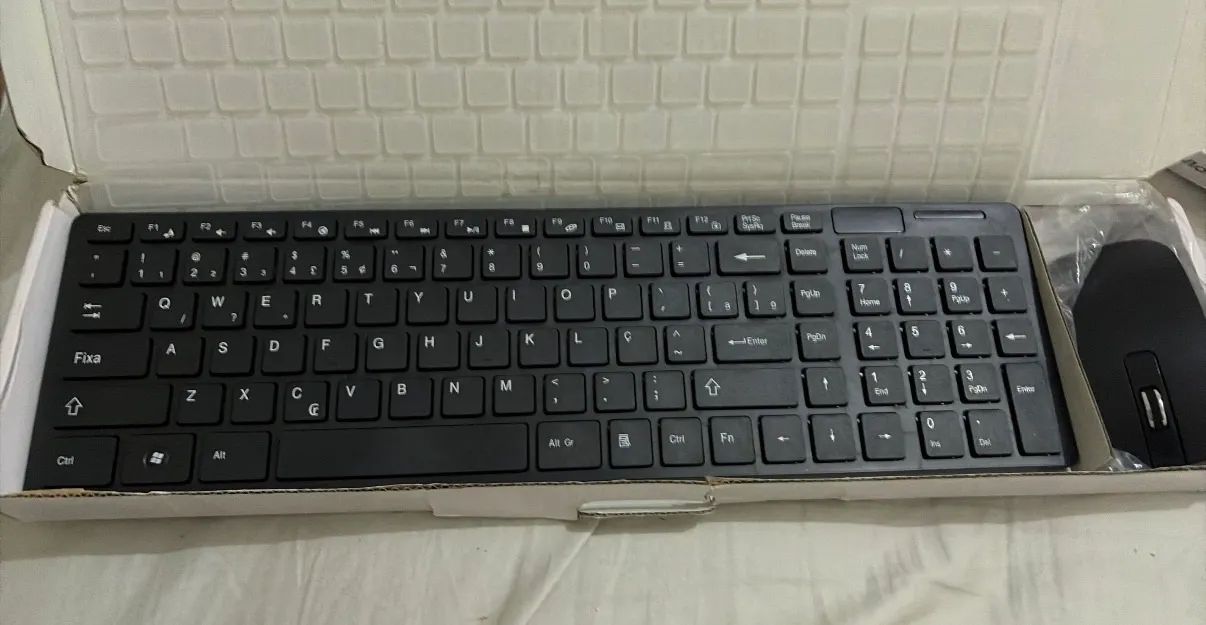 kit teclado e mouse sem fio lehmox ley-171 - Foto 5