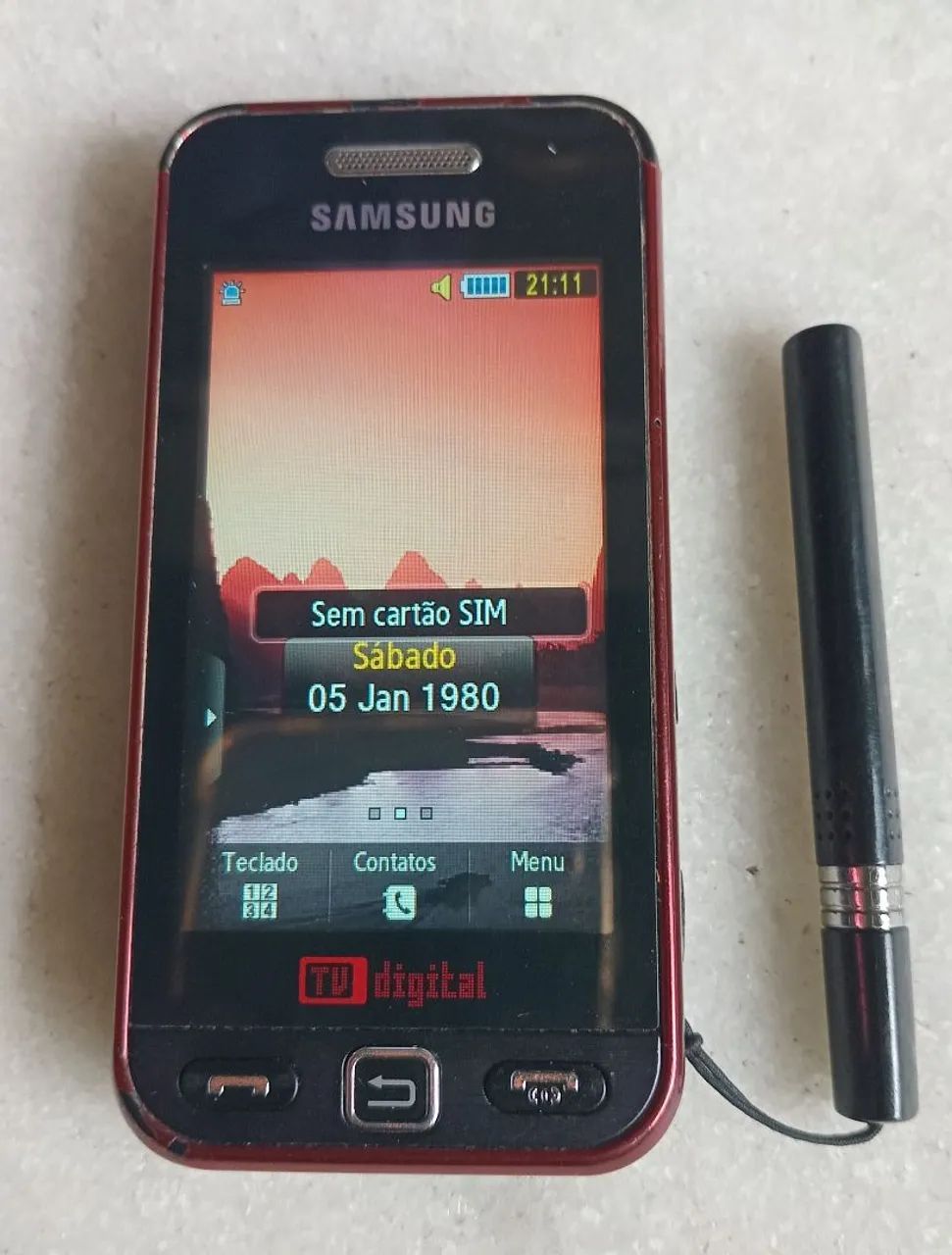 Samsung GT-i6220 Star com TV digital  - Foto 5