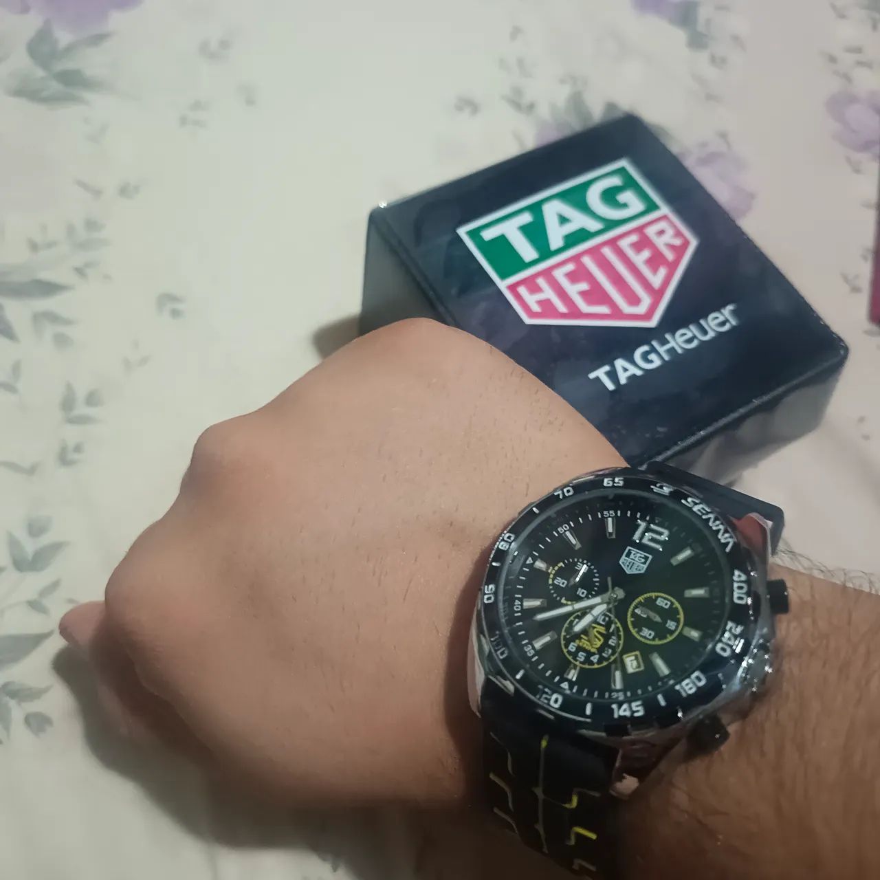 Kit Relógio tag heuer novo na caixa e prata 925 3m 70cm - Foto 2