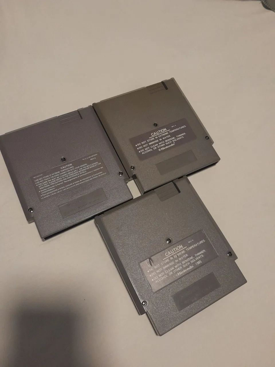 Lote de 3 fitas para nes original  - Foto 2