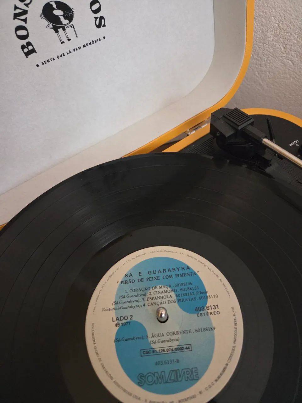 LP Vinil - Sá e Guanabara - Pirão de peixe com pimenta - Foto 3