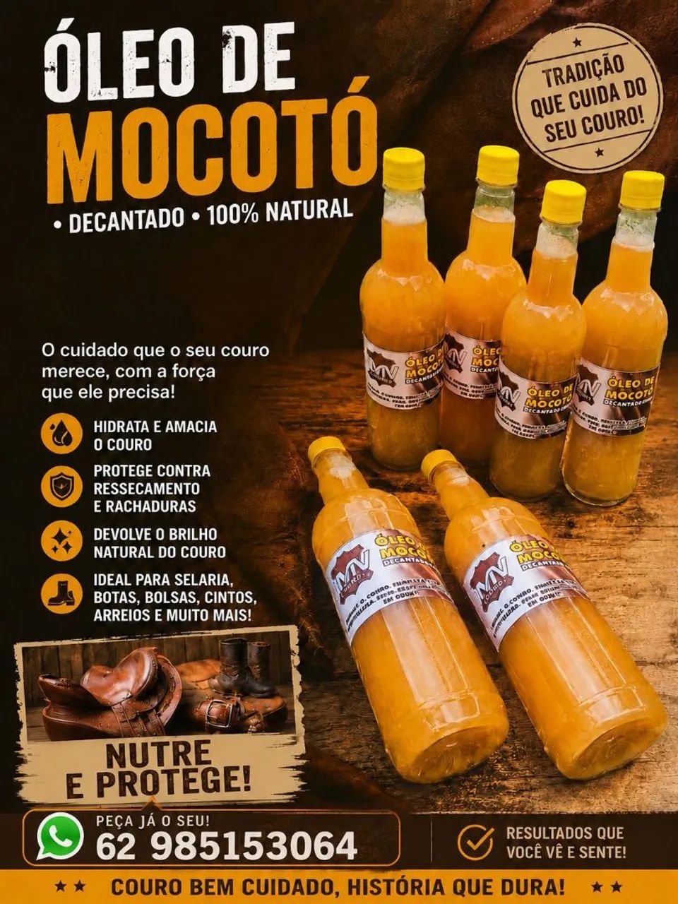 Óleo de Mocotó 