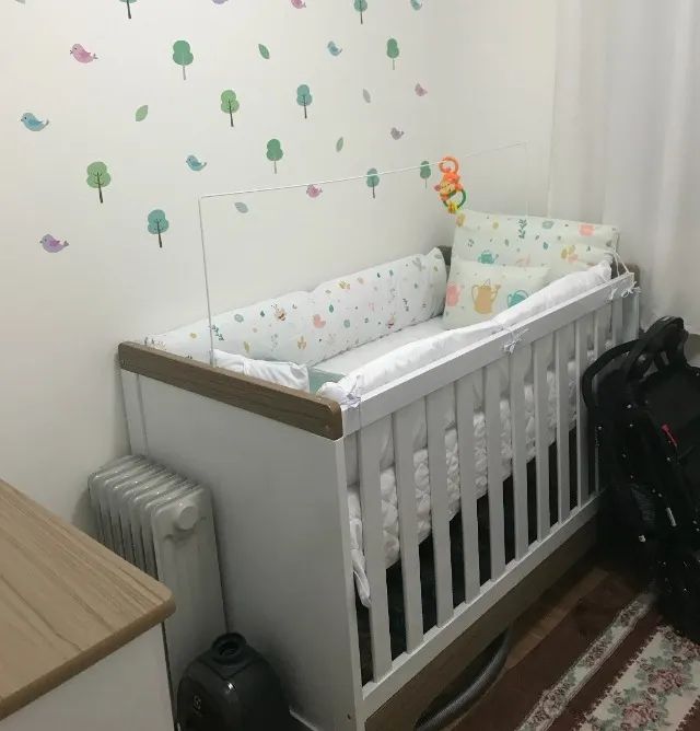 Mini Cama / Berço Estilo Retrô - Foto 4